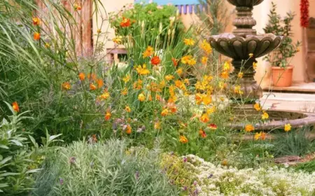 Garten im Sommer hitzetolerante Pflanzen wählen (1)