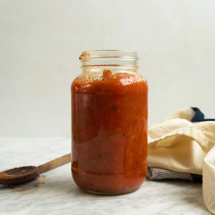 Rezepte zum Einfrieren auf Vorrat - Basis-Tomatensauce