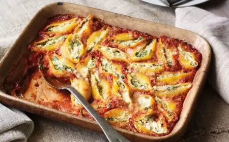 Rezepte zum Einfrieren auf Vorrat - Gefüllte Nudeln mit Spinat und Ricotta