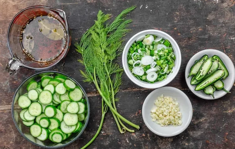 Schnellgurken Rezept - Damit Sie einen erfrischenden Gurkensalat zu jeder Zeit genießen können