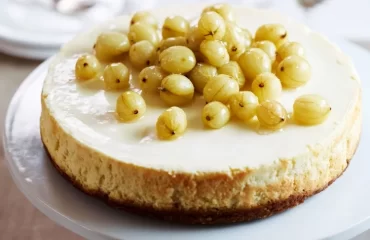 Stachelbeeren Cheesecake Rezept für den Sommer