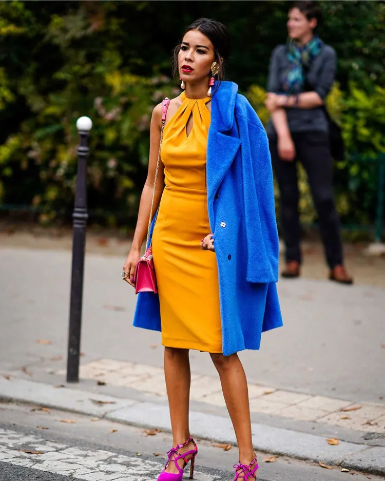Street Style Trends 2022 Colorblocking Modetrend Sommer