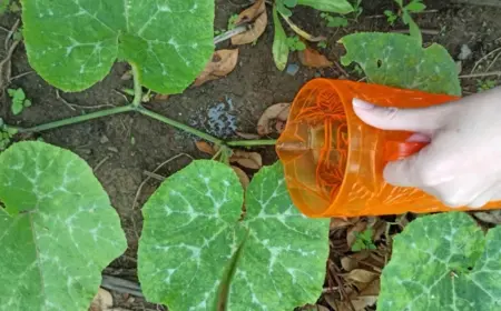 Tipps wie man Zucchini Pflanzen richtig gießt