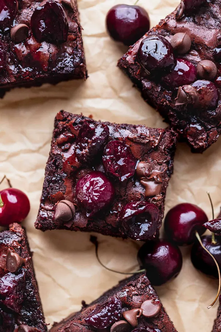 healthy juicy chocolate cherry cake tin cherry recipes dessert