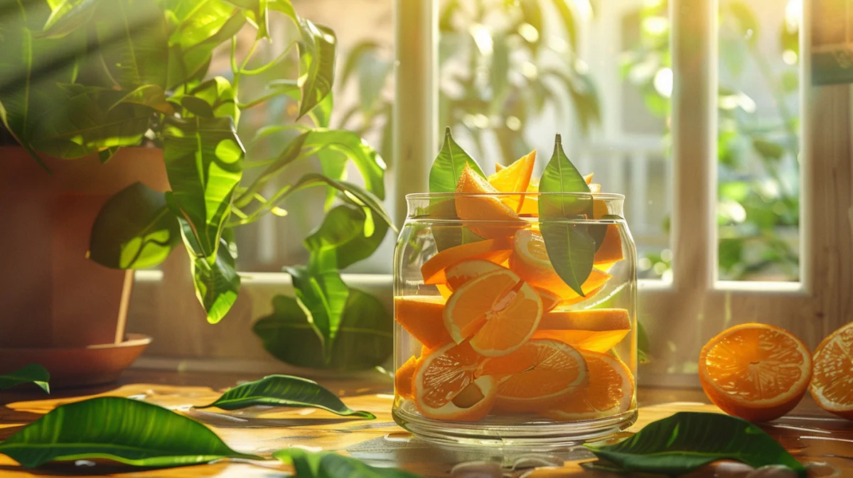 Orangen als Düngemittel für Zimmerpflanzen verwenden