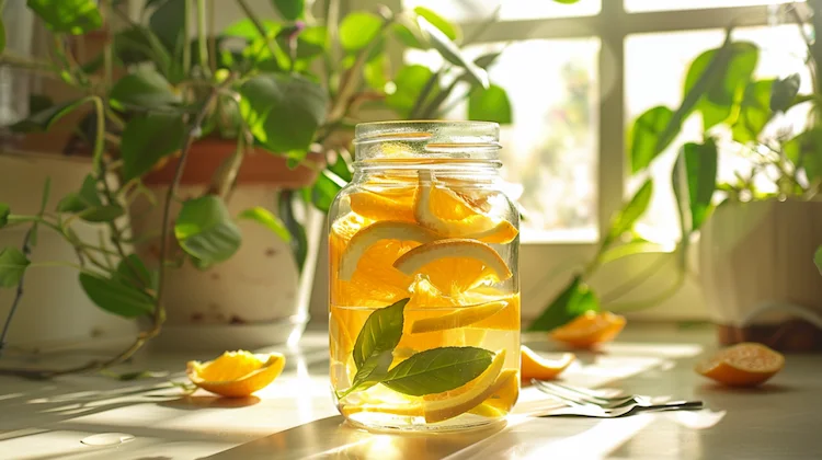 Orangenschalen als Flüssigdünger für Zimmerpflanzen