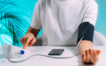 regelmäßige kontrolle vom blutdurck mit einem blutdruckmessgerät zu hause