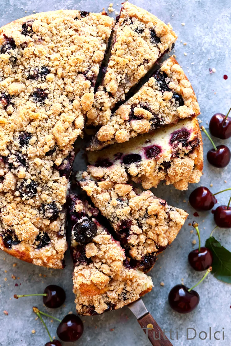 saftiger Schoko Kirsch Kuchen mit Streusel Kirschen Rezepte Dessert