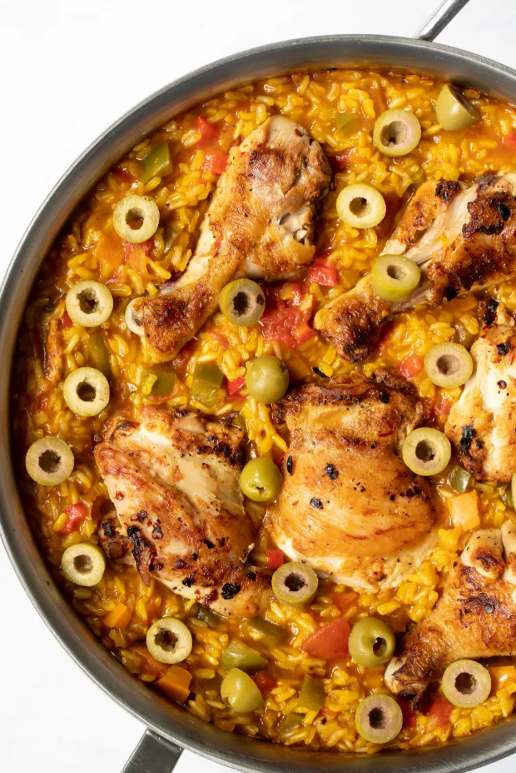 Spanish Chicken Rice Easy Chicken Recipes Dinner