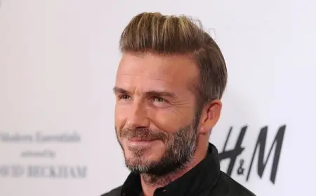 stilikone und trendsetter bei den frisuren david beckham und seine vielfältige looks im laufe der jahre