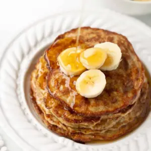 Bananen Haferflocken Pancakes 3 Zutaten Frühstück