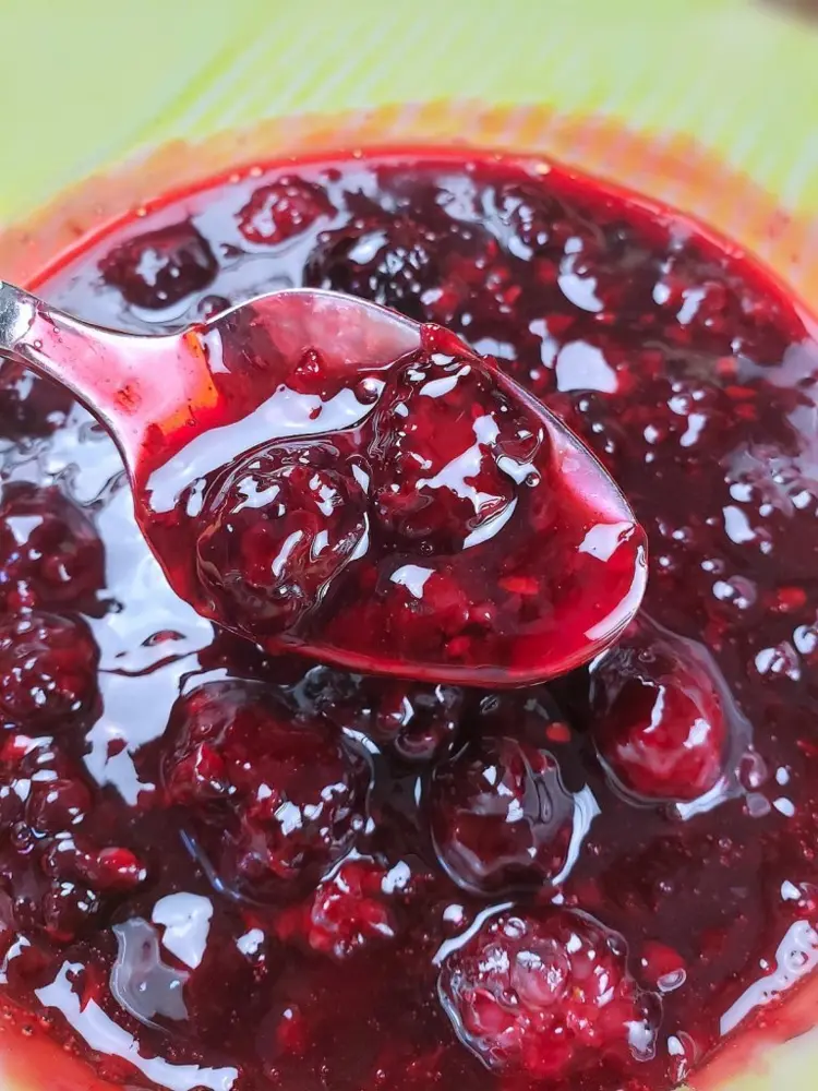 Brombeeren Rezepte - Kompott oder Soße für den Nachtisch