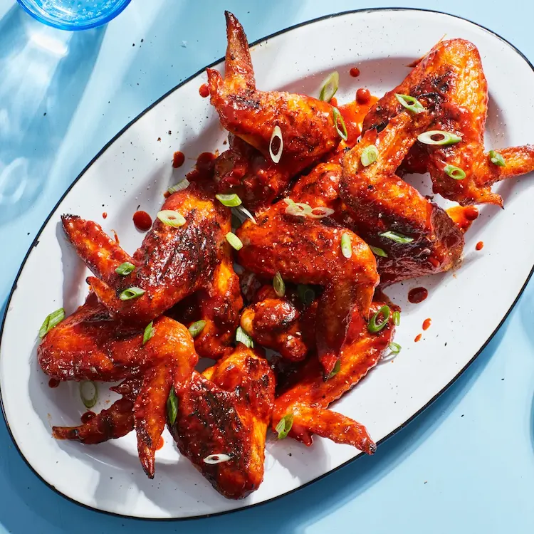 Gochujang and Spring Onion Grilled Chicken Wings are easy to make