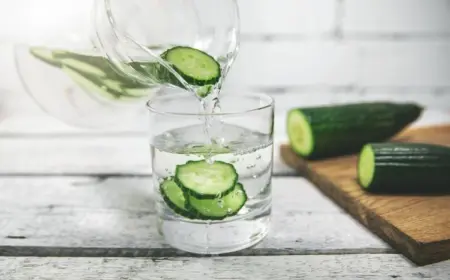 Gurkenwasser trinken ist gut für die Haut und Knochen
