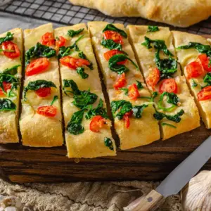 bestes Focaccia Rezept Jamie Oliven Tomaten Vorspeisen