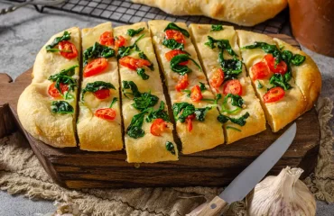 bestes Focaccia Rezept Jamie Oliven Tomaten Vorspeisen