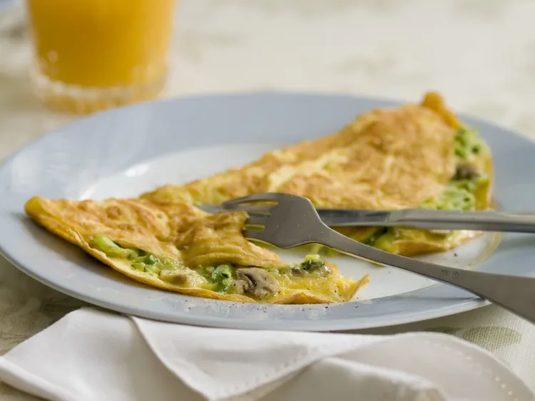 light summer dishes vegetarian zucchini omelet with mozzarella recipe