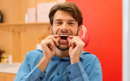 online Zahnkorrektur Ablauf innovative unsichtbare Zahnschienen Vorteile