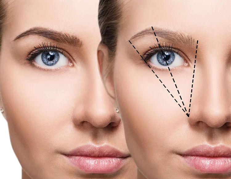 wie Augenbrauen formen Augenbrauen füllen Tipps ohne Makeup