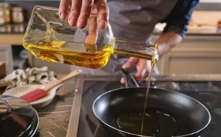 wie ein chefkoch braten und das richtige öl für mehr geschmack und weniger fettspritzer beim kochen verwenden