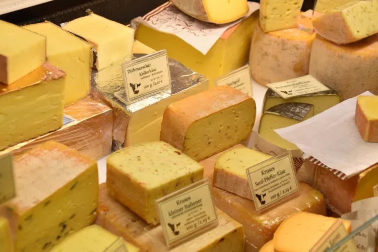 wie lange kann man Käse einfrieren Gouda Haltbarkeit im Kühlschrank