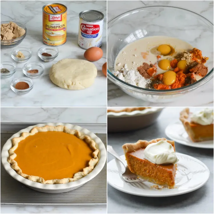American Pumpkin Pie with Frosting Pumpkin Pie recipe