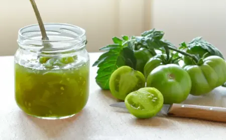 Grüne Tomaten Rezepte Marmelade was tun mit unreifen Tomaten