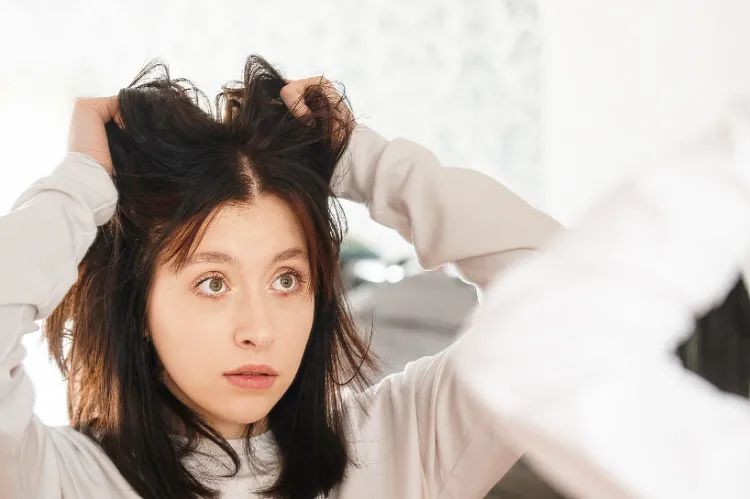 Hausmittel gegen trockenes Haar Haaspülung ohne Ausspülen selber machen