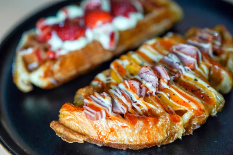 Herzhafte Croissant Waffeln Rezept Foodtrends 2022