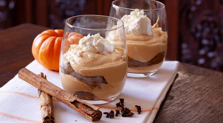 Pumpkin Tiramisu - Try this fall version of the dessert, without the eggs