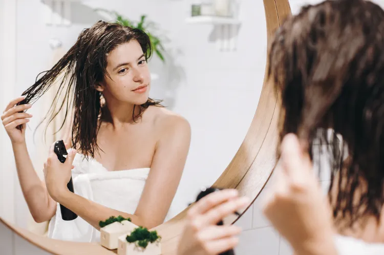 Leave-in Ausspülung selber machen Haarpflege Tipps trockenes Haar