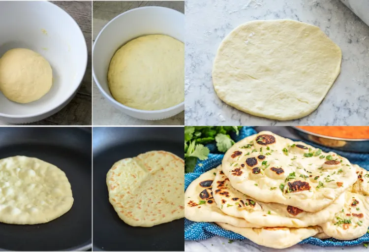 Make your own naan bread recipes for typical Indian dishes