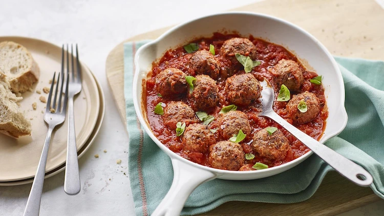 Vegetarian meatballs will make you want to pair them with some suitable side dishes