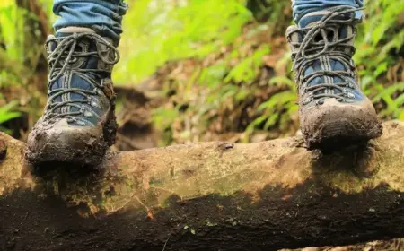 Wanderschuhe aus Leder, Nubukleder u. a. pflegen und sauber machen bei Outdoor-Aktivitäten