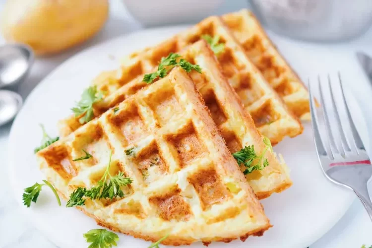 herzhafte Frühstücksrezepte saarländische Kartoffelwaffeln Rezept