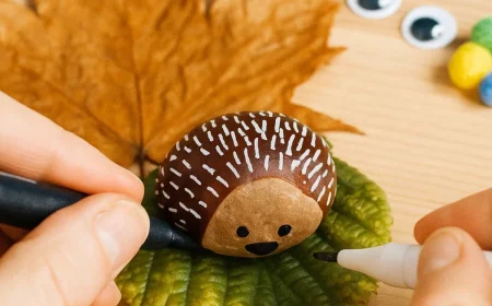 igel basteln aus kastanien mit kindern