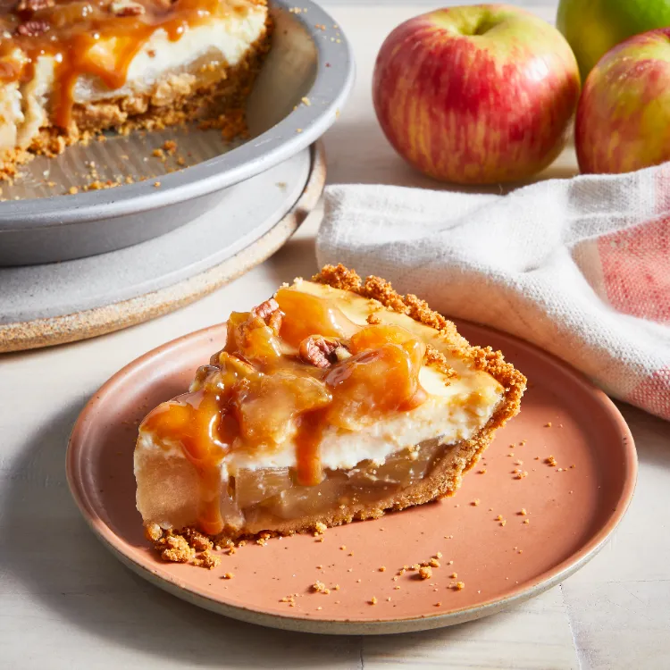 schneller Apfel Käsekuchen Rezept Herbst Kuchen mit Äpfeln