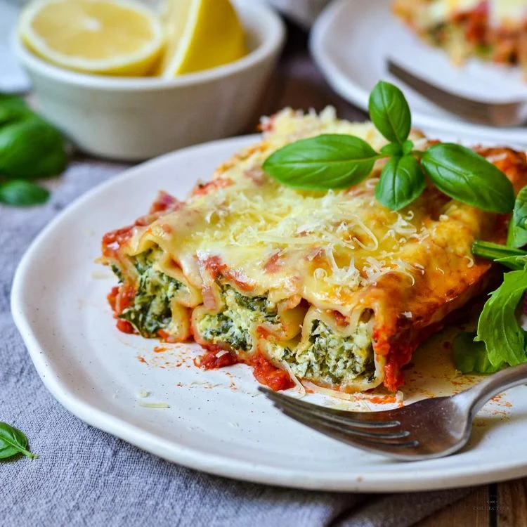 Cannelloni mit Spinat und Ricotta - Zubereitung