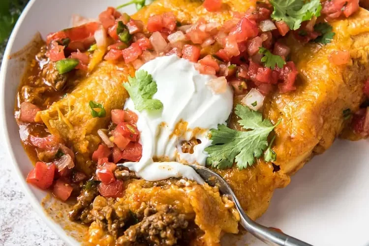 Enchiladas selber machen - Das exotische Gericht mit Fleisch oder vegetarisch zubereiten