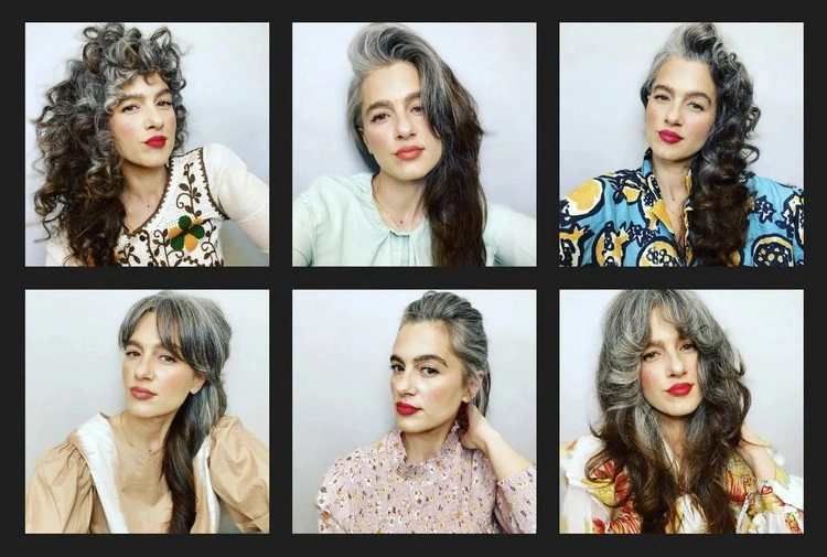Grombre Hair ermöglicht es Frauen, mit Anmut und Selbstakzeptanz grau zu werden