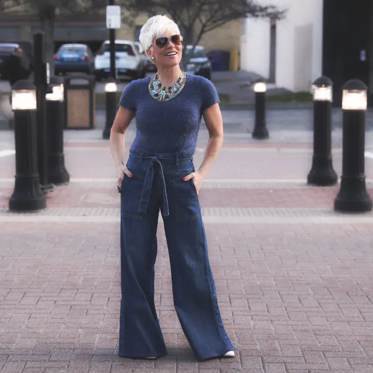 High Waist Jeans für Frauen ab 50 Hosen mit hoher Taille Vorteile