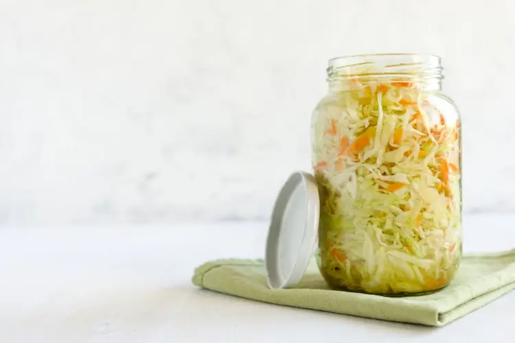 Prepare sauerkraut in a blender and store in the refrigerator