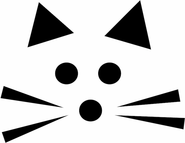 Kürbis schnitzen - Katzenlaterne machen mit Schablone - einfach und lustig