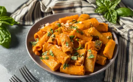 Nudel Auflauf mit Hackfleisch Rigatoni Al Forno wie beim Italiener