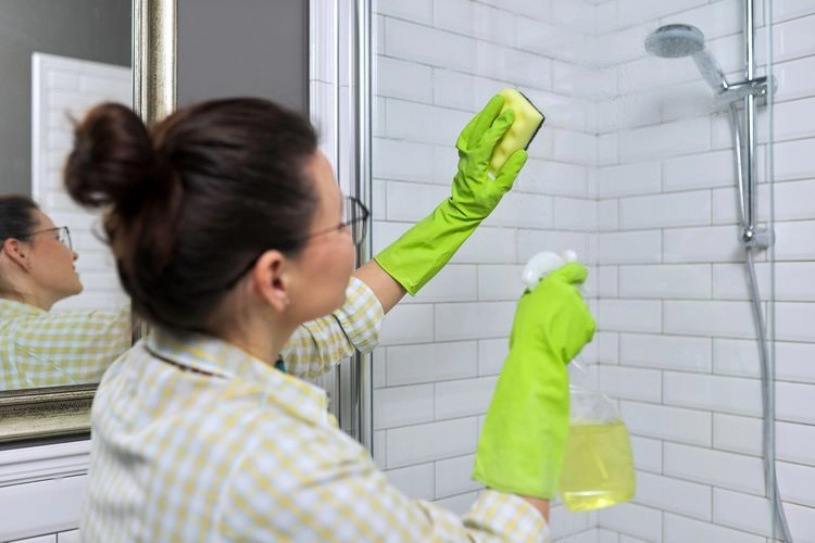 Stark verschmutzte Dusche reinigen - Tipps, wie Sie hartnäckige Verschmutzung ohne Chemikalien entfernen können