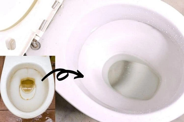 Toilette entkalken - Wie werde ich den Kalk in meiner Toilettenschüssel los?