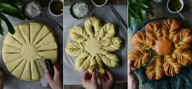 Prepare an interesting dessert for New Year's Eve - prepare puff pastry in the sun