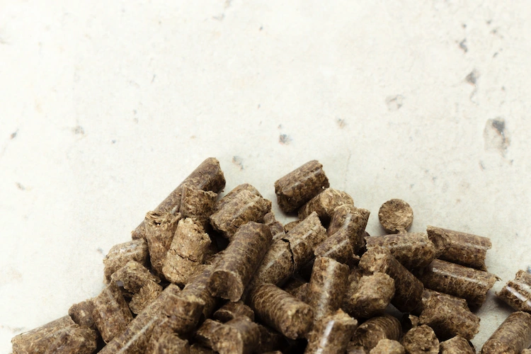 heizkosten im winter sparen und pellets aus laub herstellen mit pelletpresse
