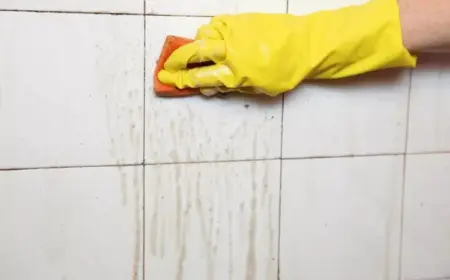 Badfliesen reinigen - Mit diesen Hausmitteln putzen und entkalken Sie die Wand- und Bodenfliesen im Badezimmer