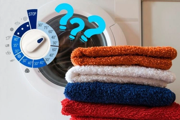 Bei wie viel Grad Handtücher richtig waschen?
